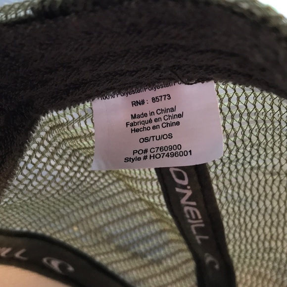 O’Neil Trucker Cap NWOT - Picture 7 of 8